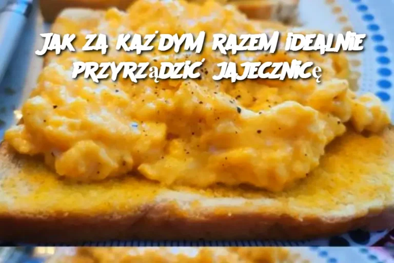 Jak za każdym razem idealnie przyrządzić jajecznicę