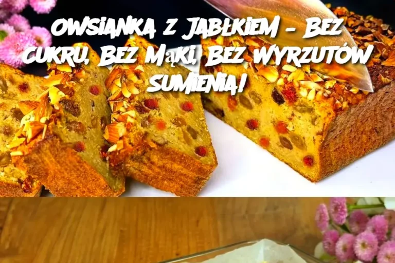 Owsianka z Jabłkiem – Bez Cukru, Bez Mąki, Bez Wyrzutów Sumienia!