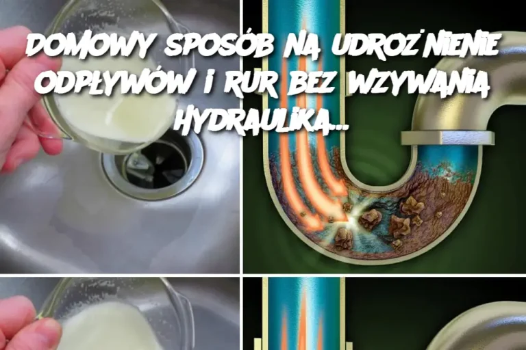 Domowy sposób na udrożnienie odpływów i rur bez wzywania hydraulika…