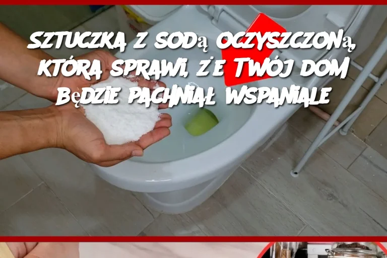 Sztuczka z sodą oczyszczoną, która sprawi, że Twój dom będzie pachniał wspaniale