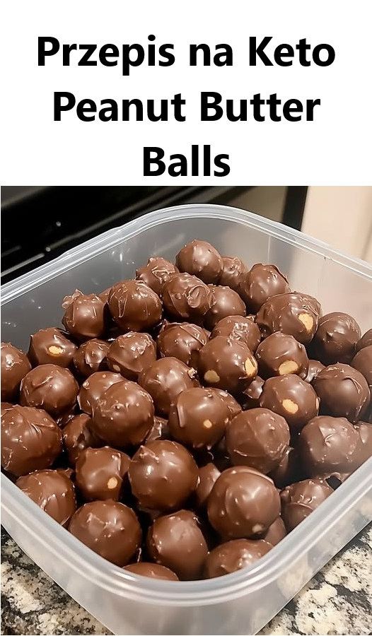 Przepis na Keto Peanut Butter Balls