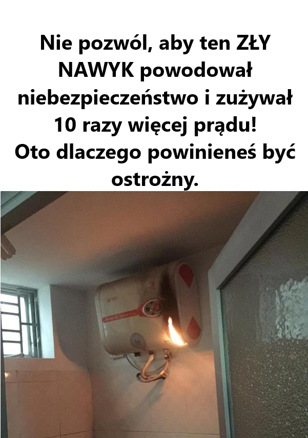 Czy podgrzewacz wody powinien być włączony przez cały dzień czy tylko wtedy, gdy jest to potrzebne?