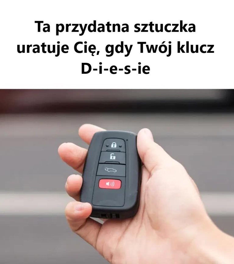 Te sztuczki uratują Cię, gdy Twój kluczyk się zepsuje