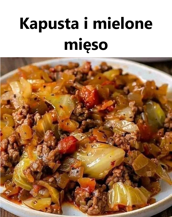 Kapusta i mielone mięso