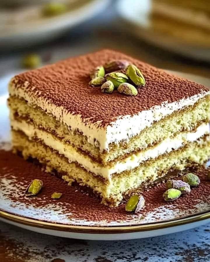 Pistacjowe Tiramisu: Nowoczesna Odsłona Klasyki Włoskiej Kuchni