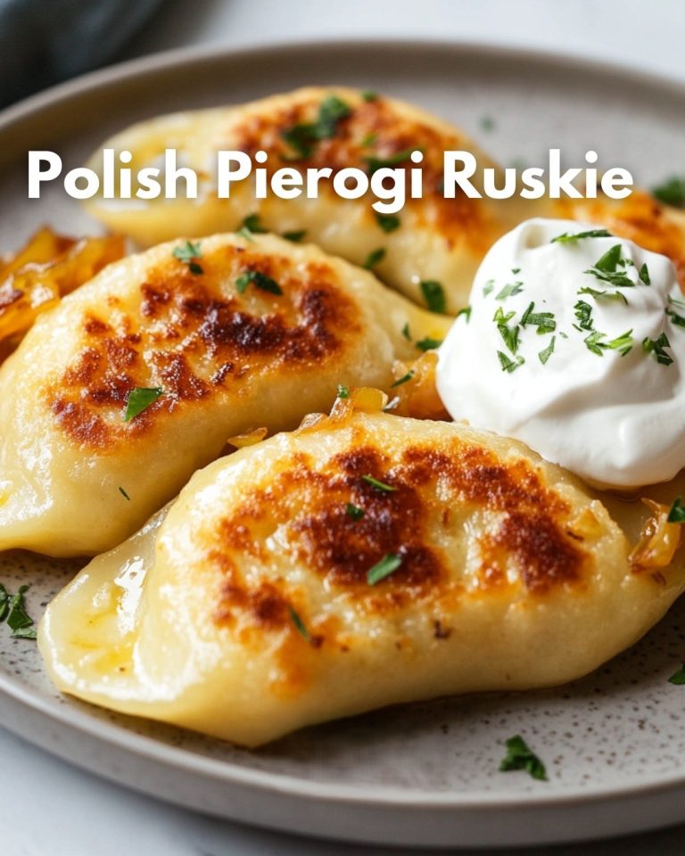 Polskie pierogi ruskie przepis – tradycyjne kluski ziemniaczane z serem