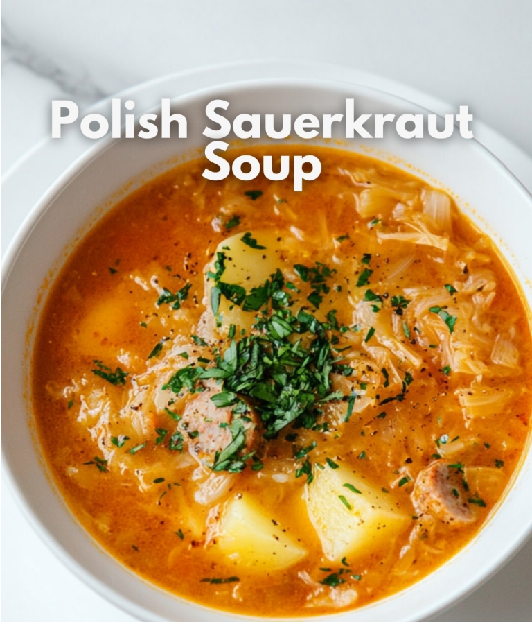 Polish Sauerkraut Soup Recipe (Kapuśniak)