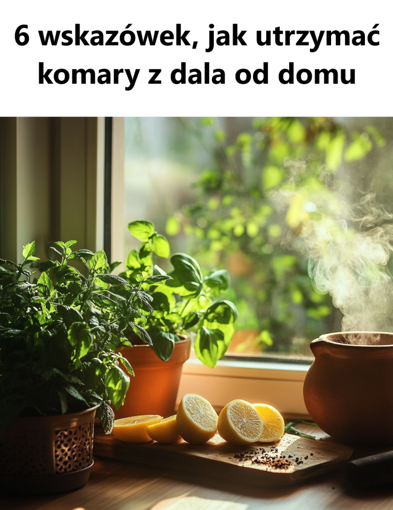 6 wskazówek, jak utrzymać komary z dala od domu