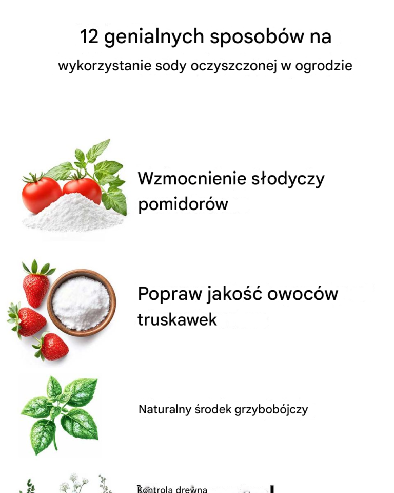 12 genialnych sposobów na wykorzystanie sody oczyszczonej w ogrodzie