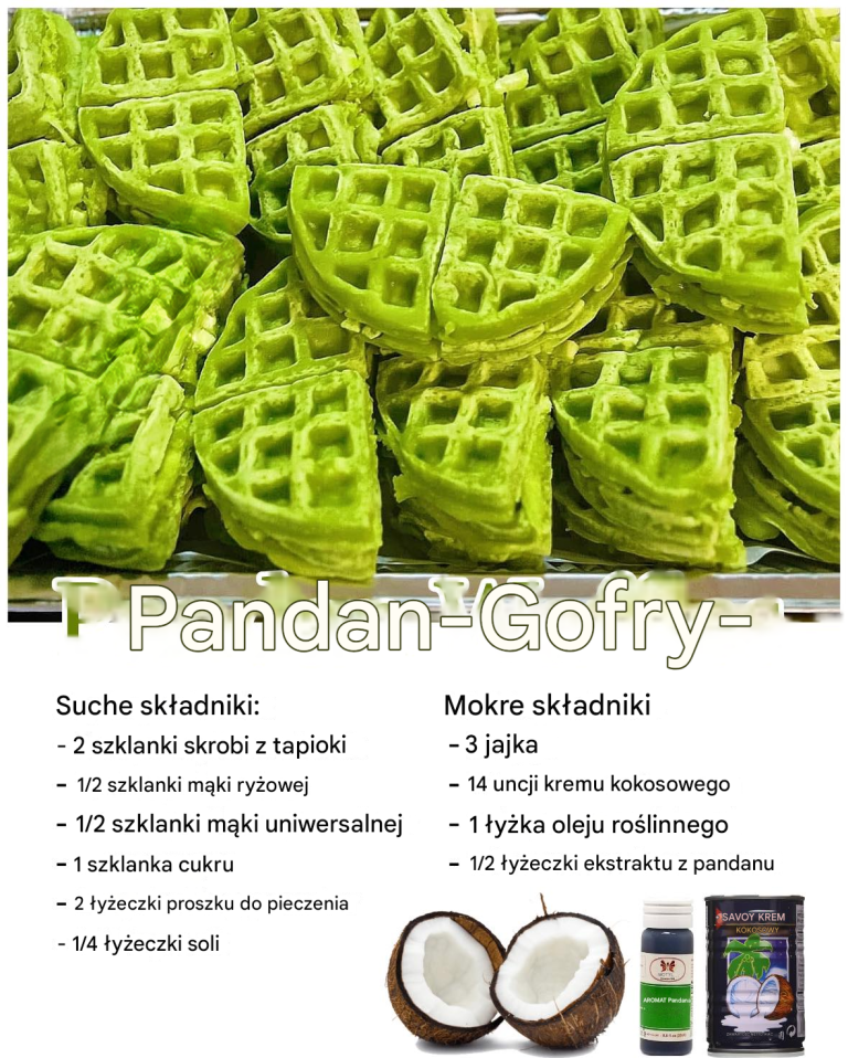 Wafle Pandanowe