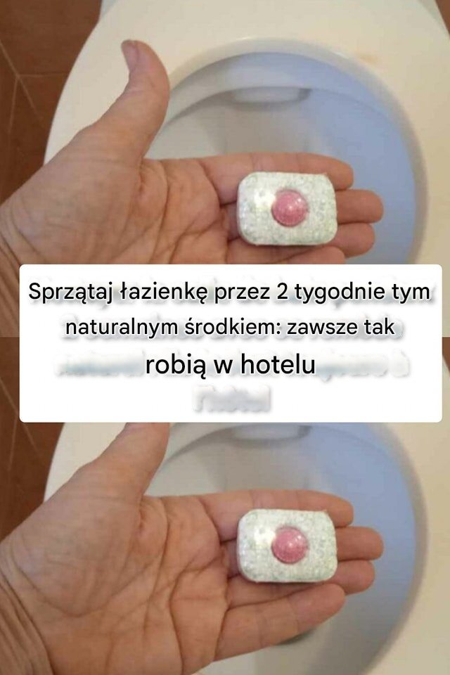 Sprzątaj łazienkę przez 2 tygodnie tym naturalnym środkiem: zawsze tak robią w hotelu